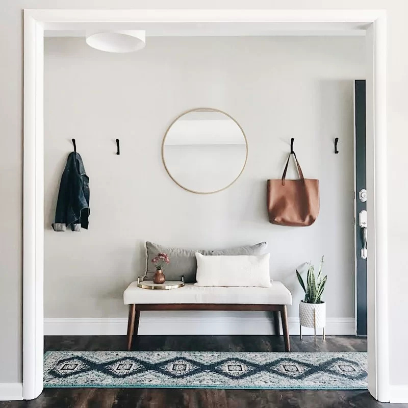Modern Entryway Design Photo by AllModern