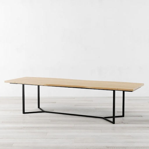 Cosy Wood Infinity X Natural Ash Dining Table Oak Furniture Land Detroit Dining Table
