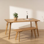 Grain and Frame Natural Scandinavian Dining Table 1