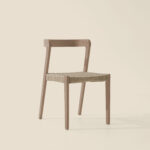 Grain and Frame Light Scandinavian Solid Oak Dining Chair 1