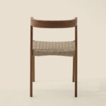 Grain and Frame Natural Scandinavian Solid Oak Dining Chair 4