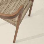 Grain and Frame Natural Scandinavian Solid Oak Dining Chair 6