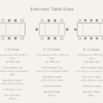 Grain and Frame Extendable Table Sizes Large