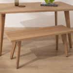 Grain and Frame Light Solid Oak Scandinavian Dining Table 3