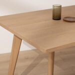 Grain and Frame Light Solid Oak Scandinavian Dining Table 4