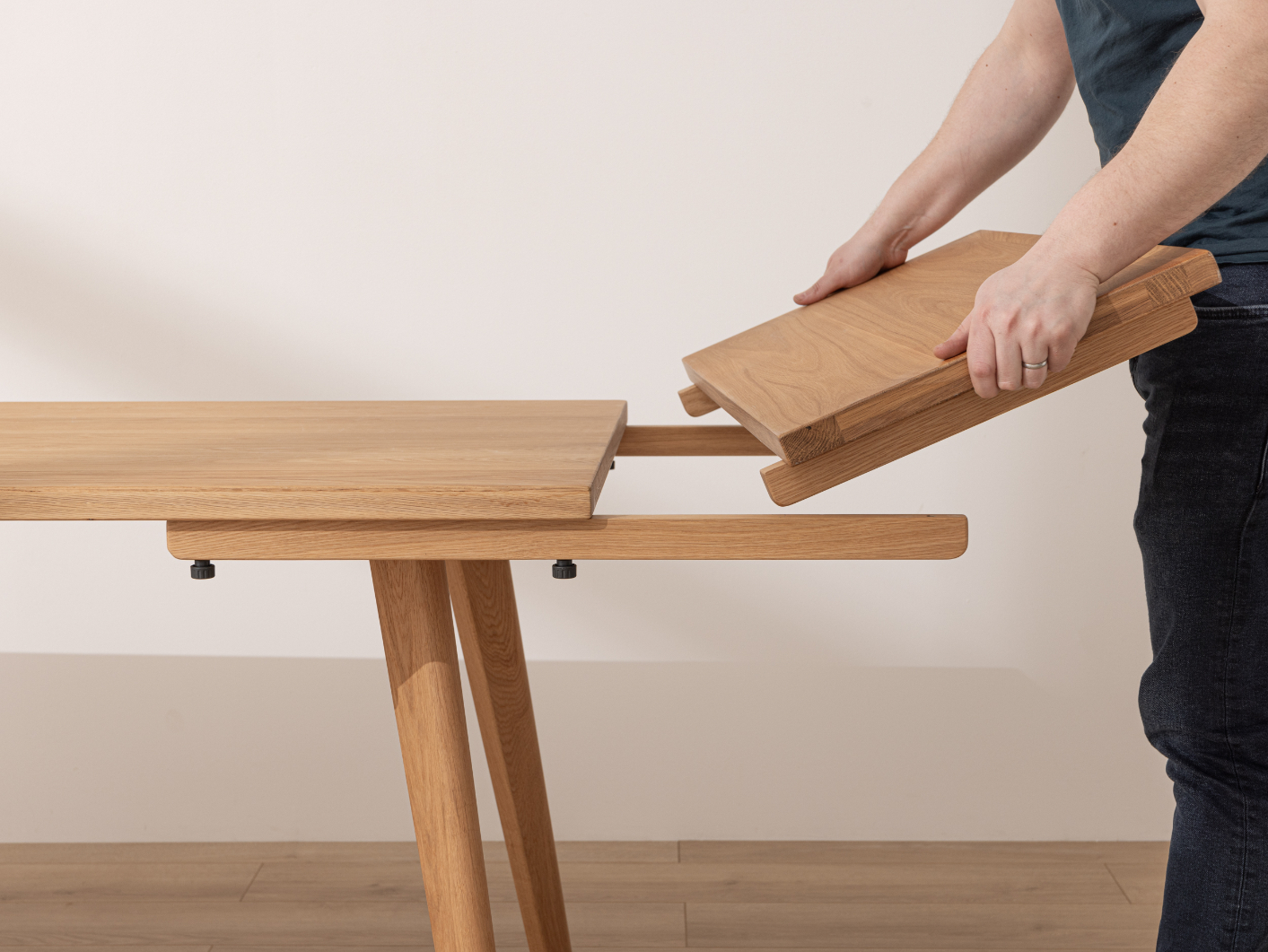 Grain and Frame - Natural Solid Oak End Leaf How To 5